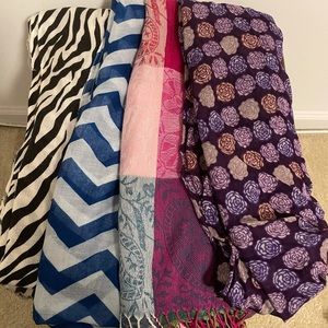 Scarves! All 4 for $15!